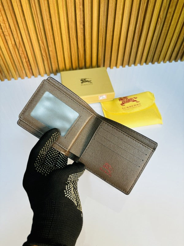 BURBERR Y PRINTED PREMIUM QUALITY WALLET