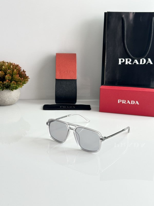 Pradaa Grey Edge Sunglasses