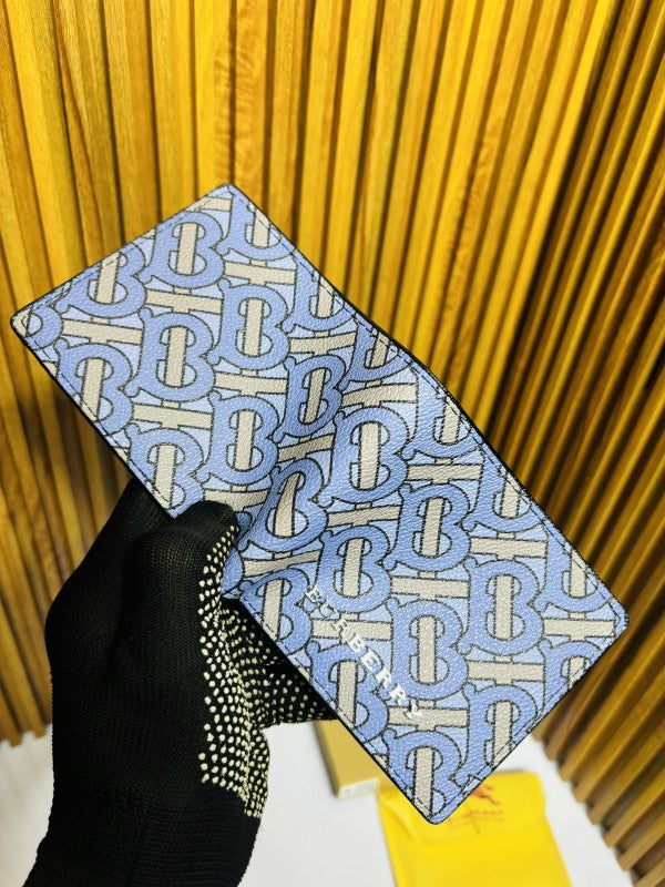 BURBERR Y PRINTED PREMIUM QUALITY WALLET