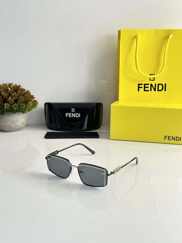 Fendi Black Gold Exclusive Sunglasses