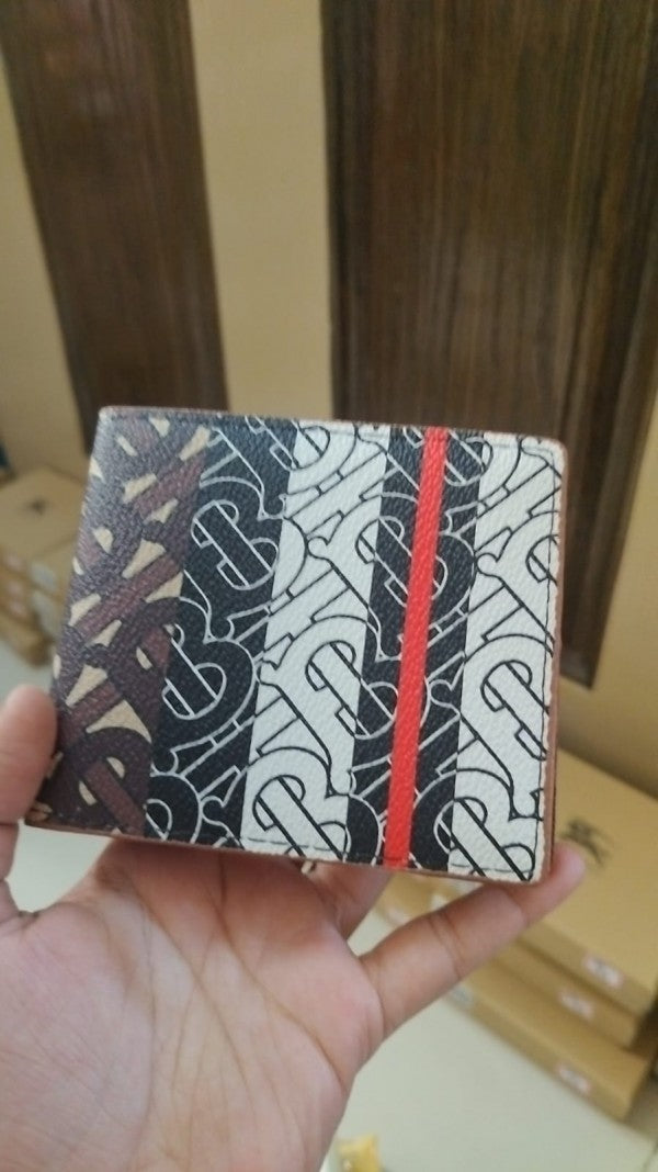 BURBERR Y PRINTED PREMIUM QUALITY WALLET