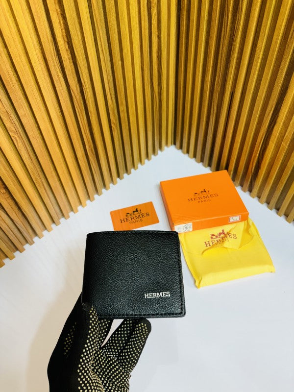 HERME S FULL BLACK PREMIUM QUALITY WALLET