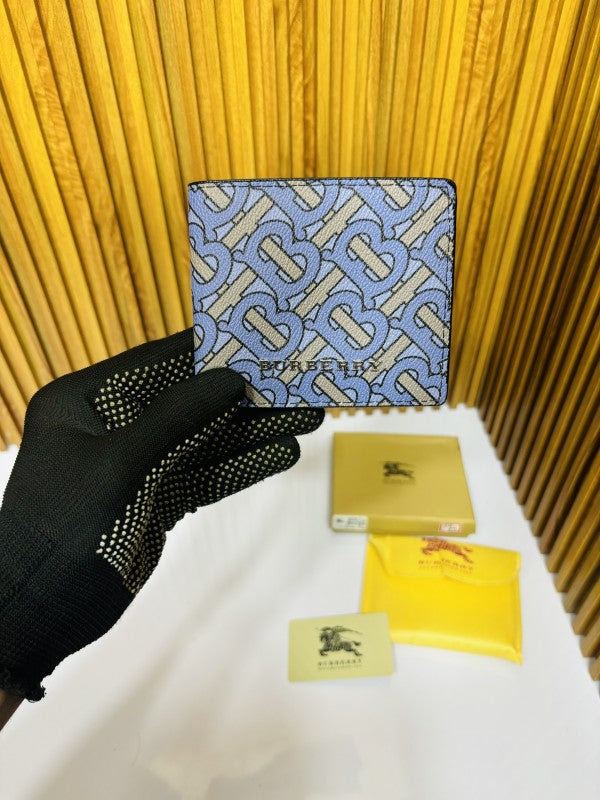 BURBERR Y PRINTED PREMIUM QUALITY WALLET
