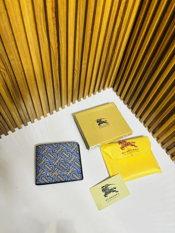 BURBERR Y PRINTED PREMIUM QUALITY WALLET