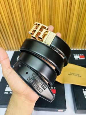 TOMMY HILFIGE R GOLDEN PREMIUM QUALITY REVERSIBLE BELT