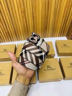 BURBERRY PREMIUM QUALITY AUTOMATIC LOCK BELT