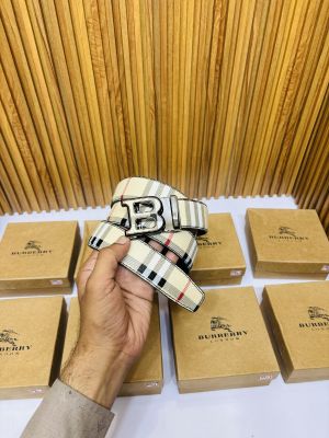 BURBERRY PREMIUM QUALITY AUTOMATIC LOCK BELT