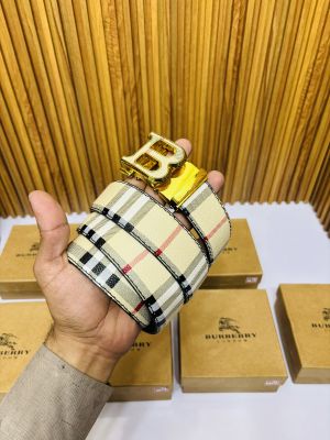 BURBERRY PREMIUM QUALITY AUTOMATIC LOCK BELT
